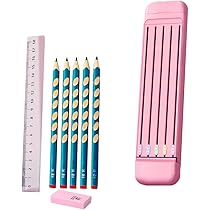 Amazon.co.jp: [TAOHUA]ペンケース 1本ずつ 文房具セット 8点「収納